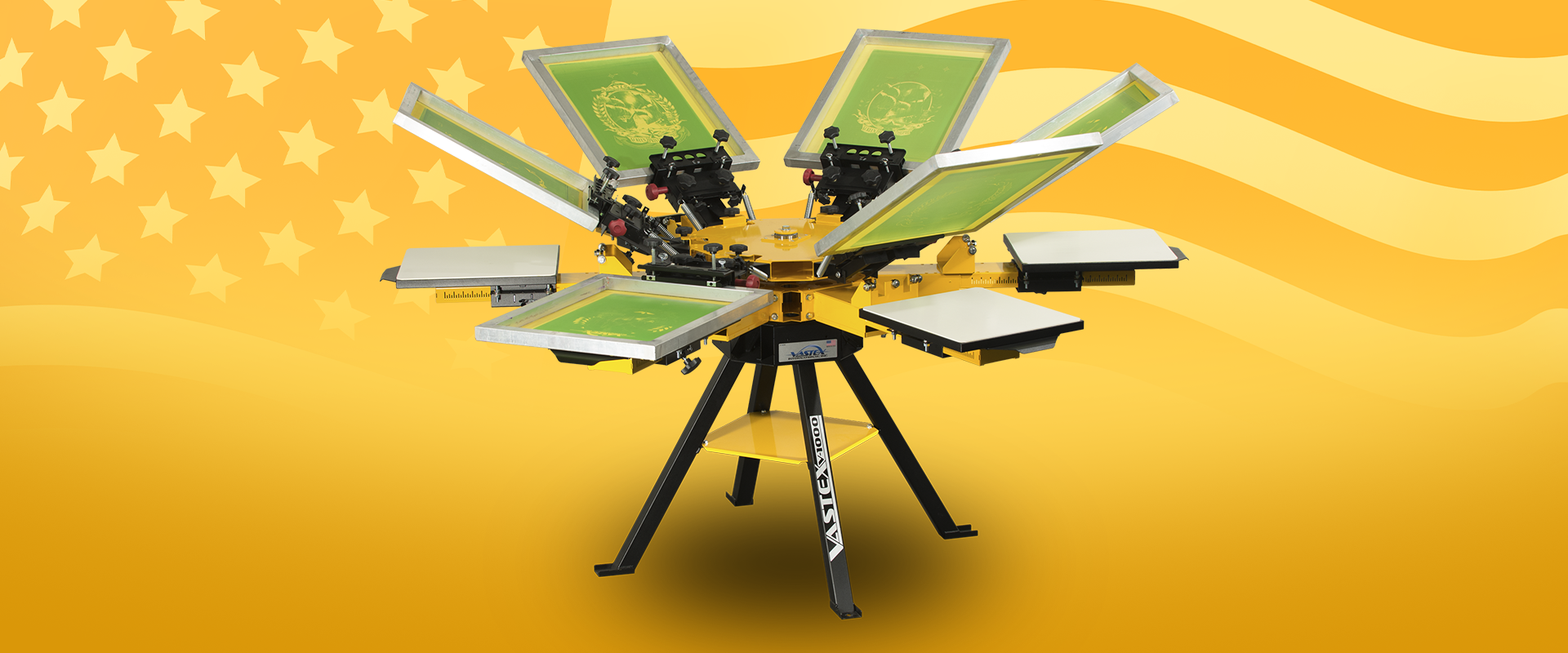 Serigrafía en acción